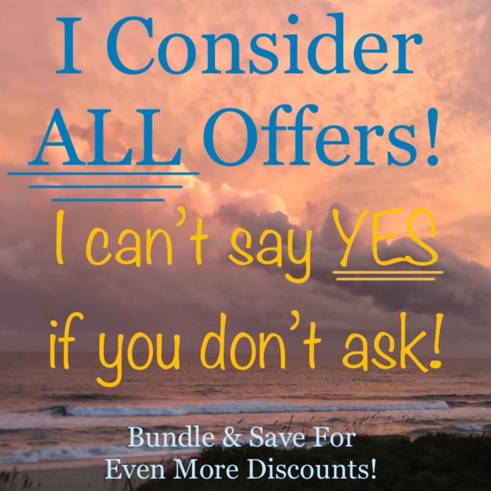 Send An Offer or Bundle For More Savings! 😁🛍